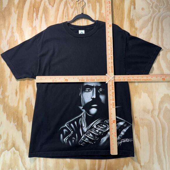 Vintage Y2K Emiliano Zapata Mexican revolutionary 00s tshirt - Picture 4 of 4